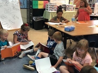 First Grade Learners in Ms. Zweigle's Classroom