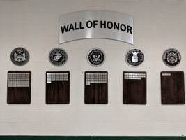 Newly Installed: R-PHS Military Wall of Honor