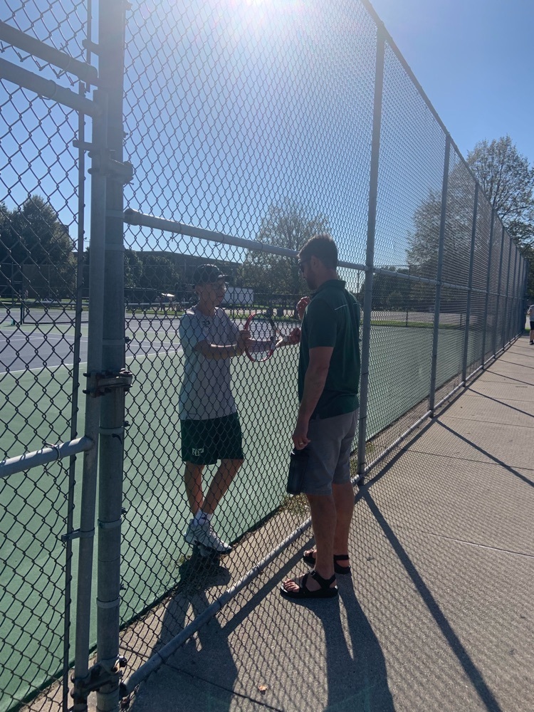 Nate Rosema and Coach O’Brien