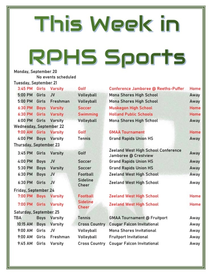 schedule