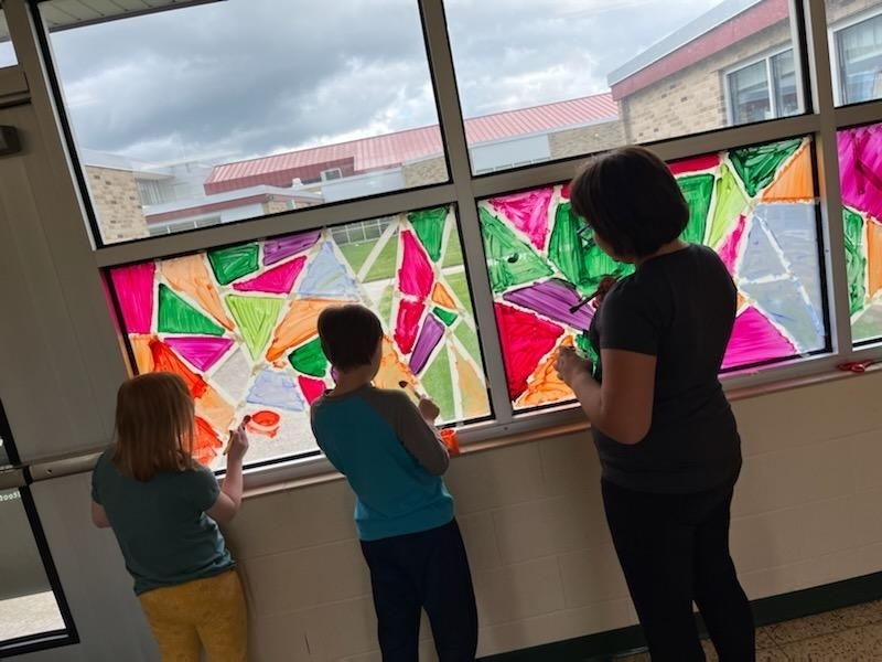 kids painting