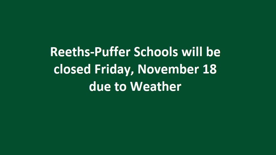 Nov 18 School Closed